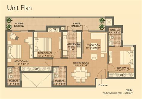 3 BHK Flat For Sale in Royal Residency, .